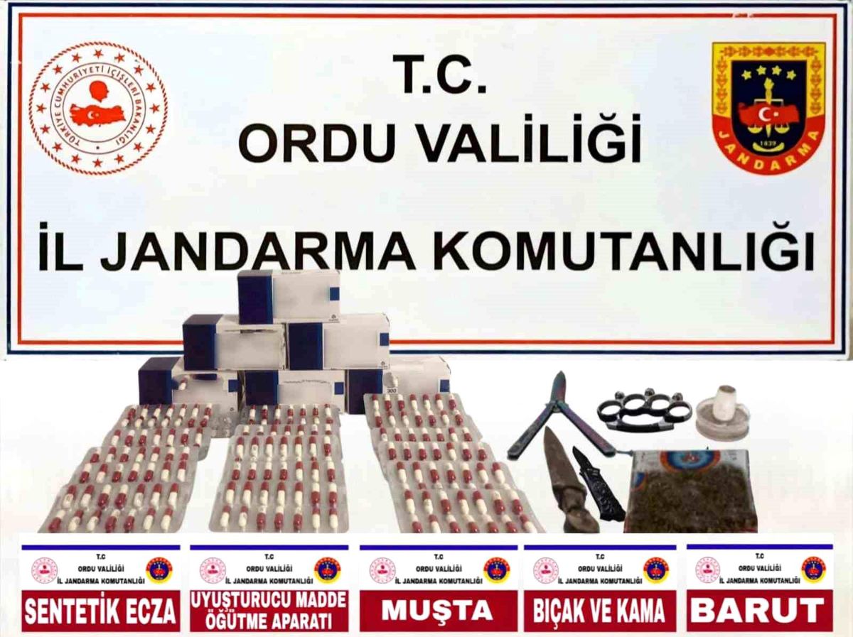 Ordu ve Samsun\'da Uyuşturucu Operasyonu