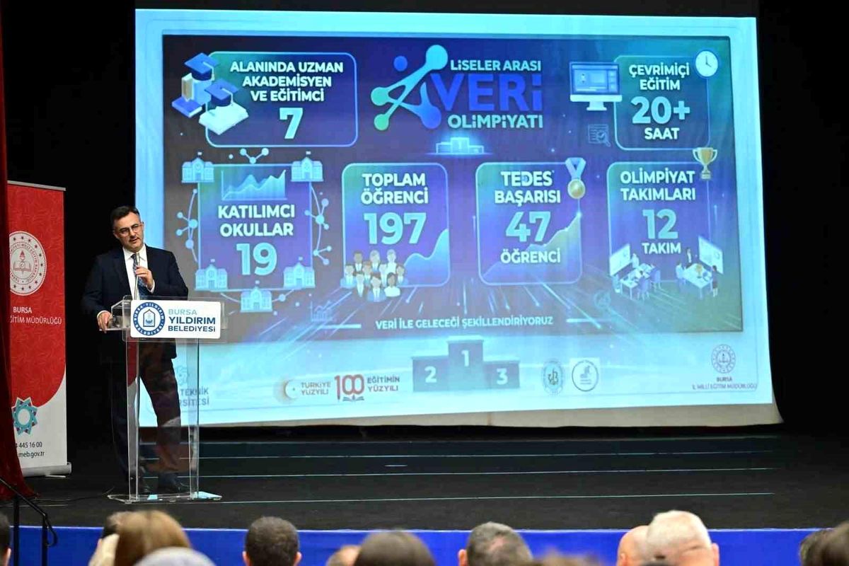 Liselerarası Veri Olimpiyatı\'nın ödül töreni gerçekleştirildi