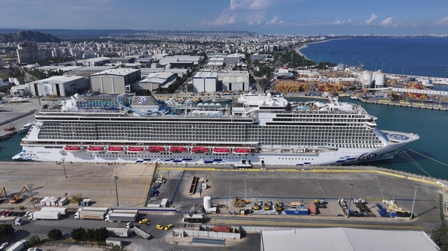 Aroya Cruise, Antalya’ya Geldi