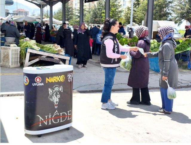 Niğde'de Uyuşturucu ile Mücadele Etkinlikleri