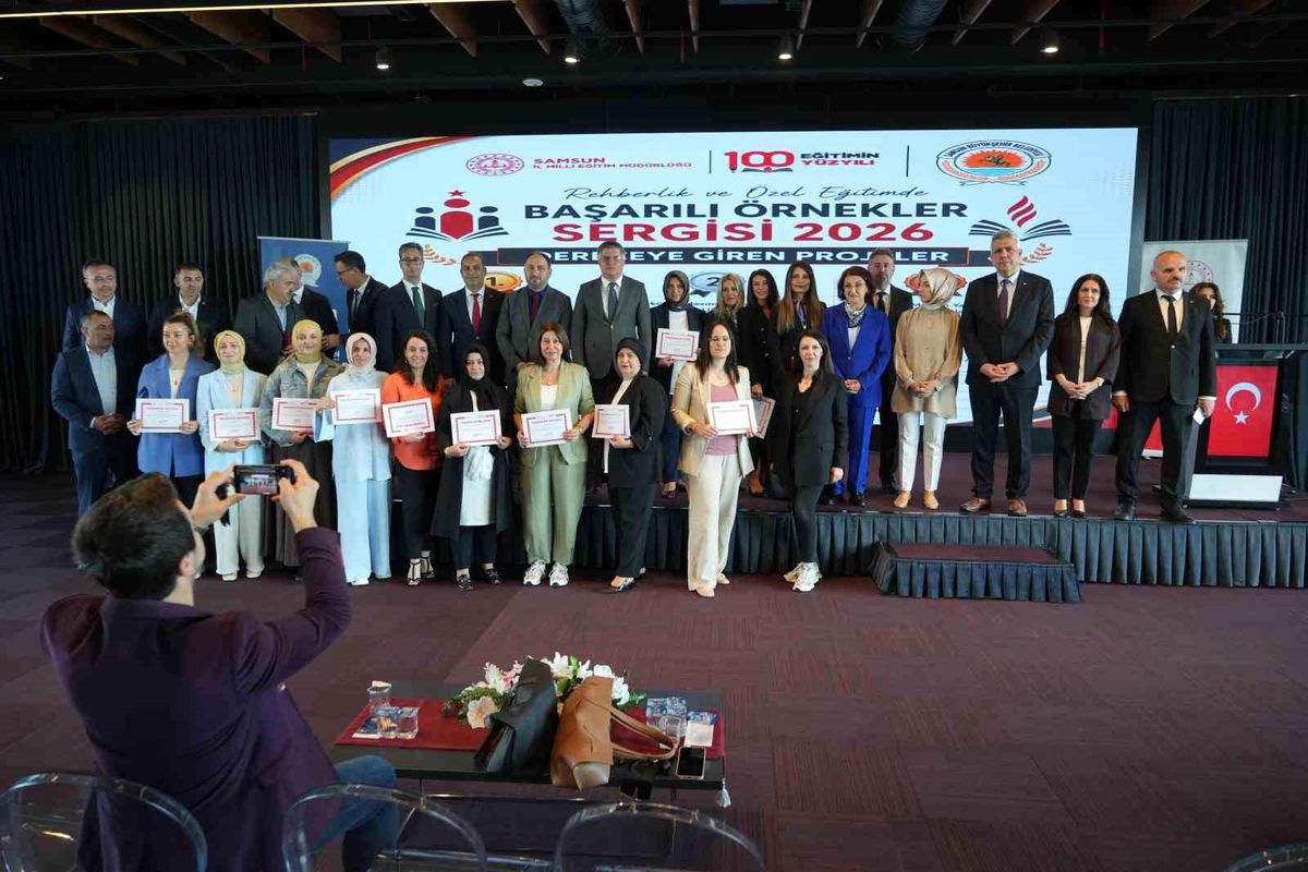 Samsun\'da Özel Eğitim Projeleri Sergilendi