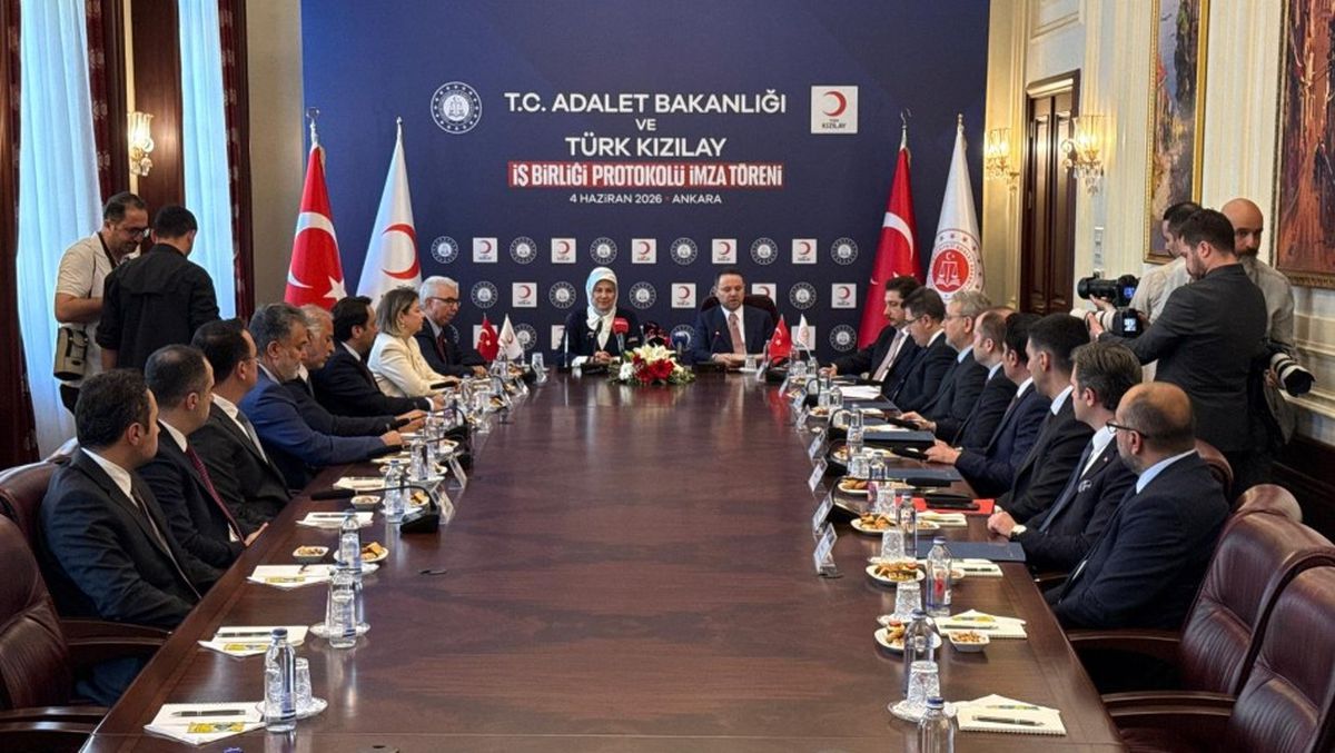 Adalet Bakanlığı ve Kızılay\'dan İş Birliği Protokolü
