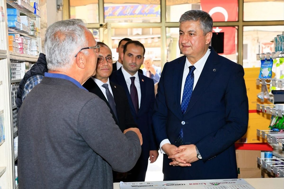Vali Yavuz Saimbeyli\'de Ziyaretlerde Bulundu