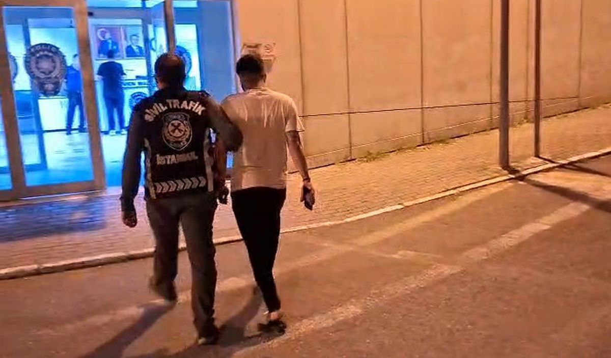 Makas Atan Sürücüye Cezası Kesildi