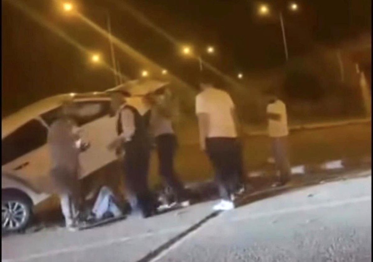 Batman\'da Şaşırtan Trafik Kazası
