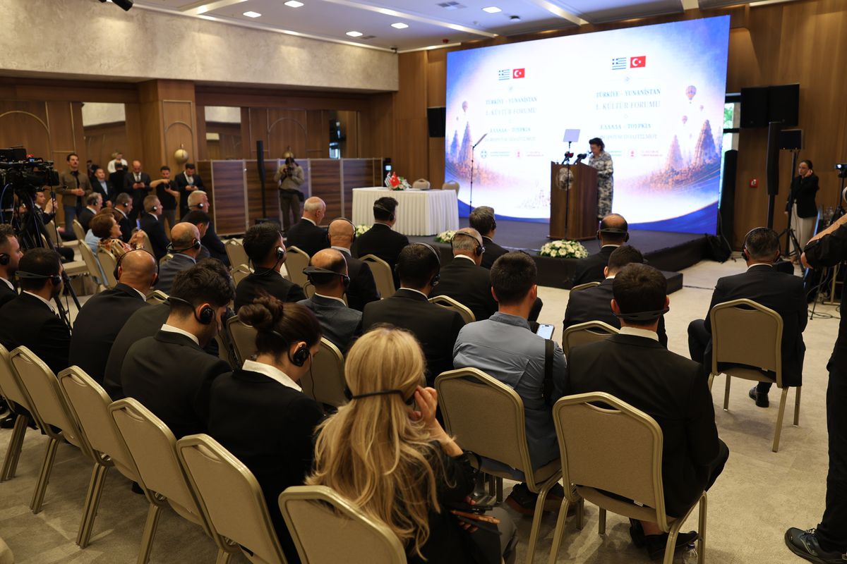 Türkiye ve Yunanistan Kültürel İşbirliği Forumunda Buluştu
