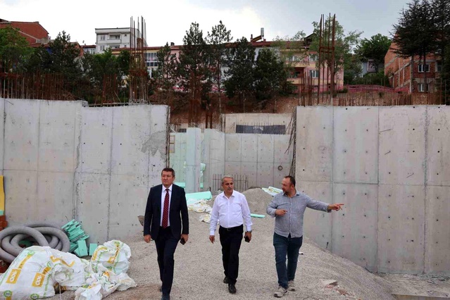 Bozüyük’te Yeni İlkokul İnşaatı Hızla Devam Ediyor
