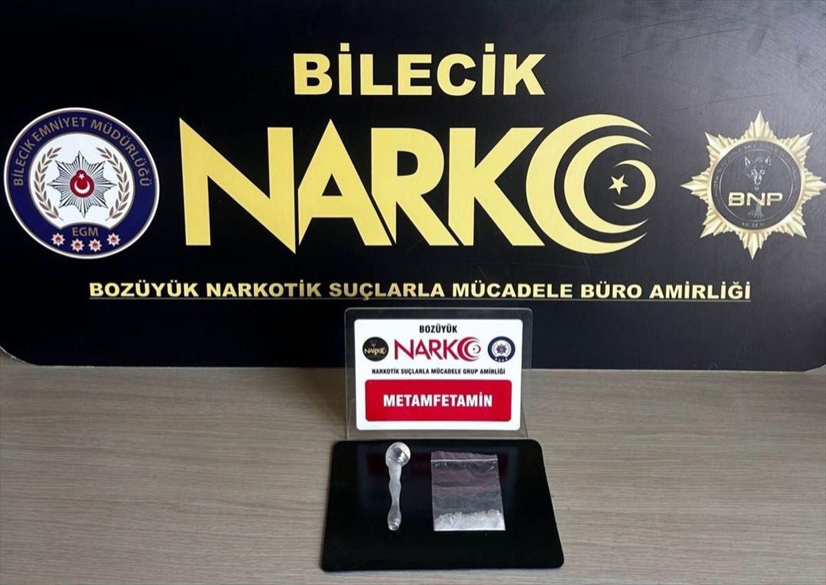 Bilecik\'te Uyuşturucu Şüphelisi Gözaltına Alındı