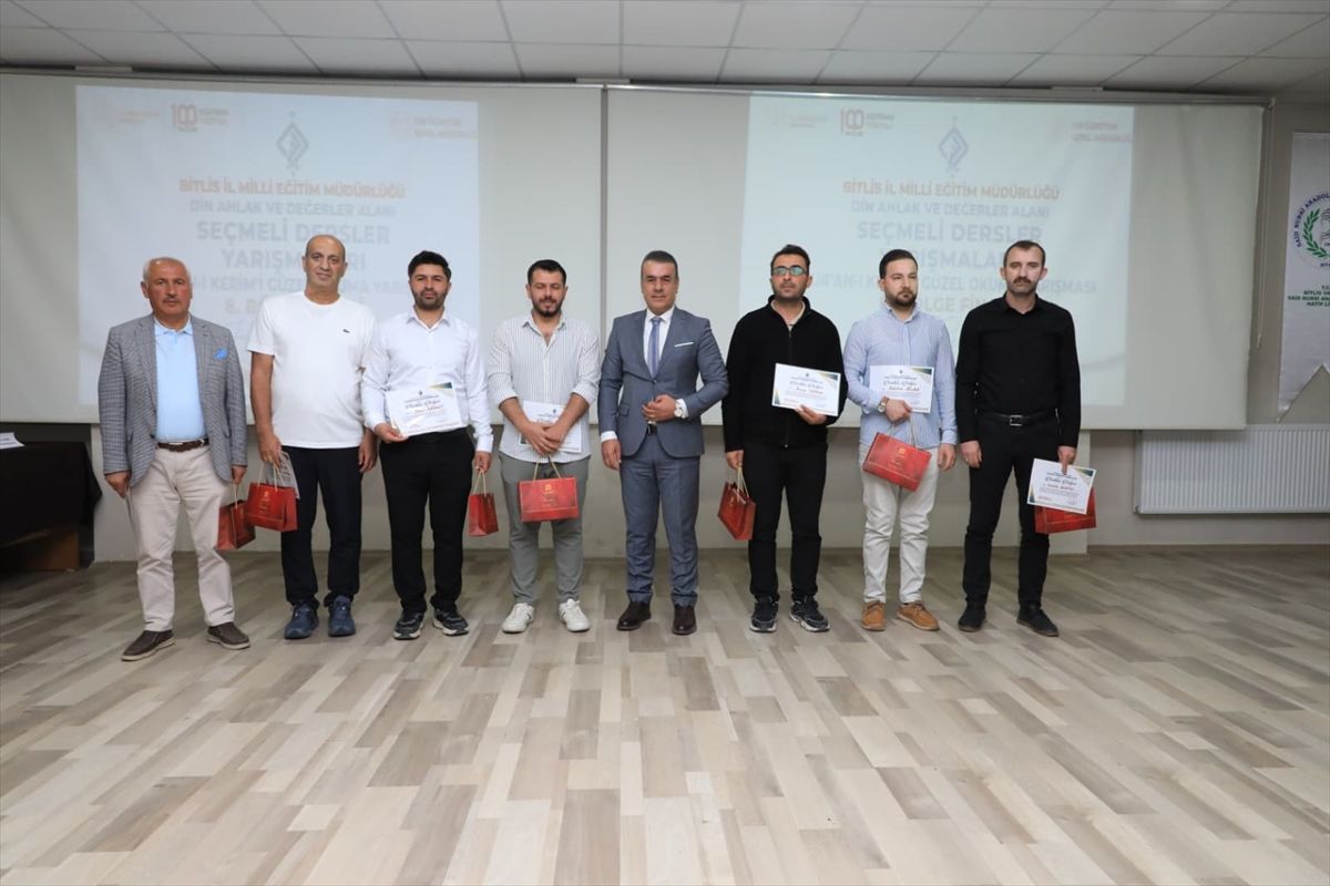 Kur\'an Okuma Yarışması Bölge Finali Bitlis\'te Yapıldı