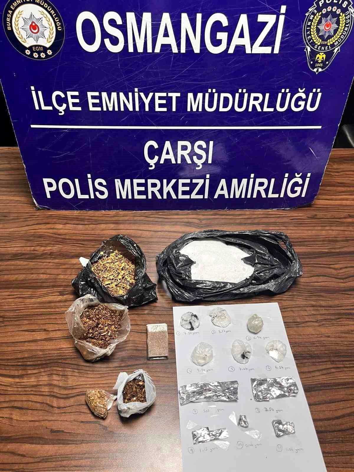 Bursa\'da Uyuşturucu Operasyonu: 4 Şüpheli Yakalandı