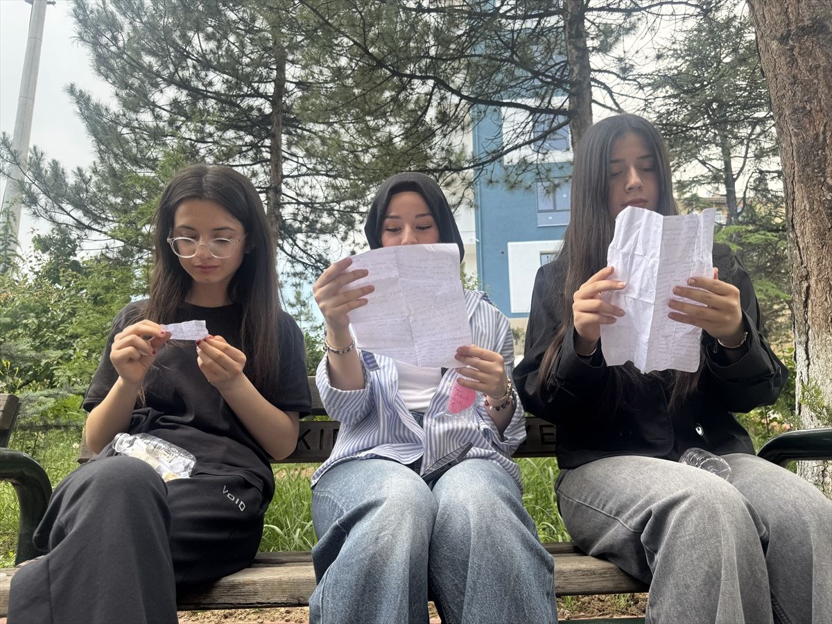 Çankırı Lisesi\'nde Geleceğe Mektup Etkinliği
