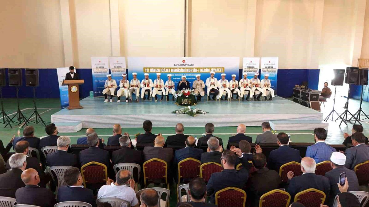 Erzurum\'da 111 hafız icazet aldı