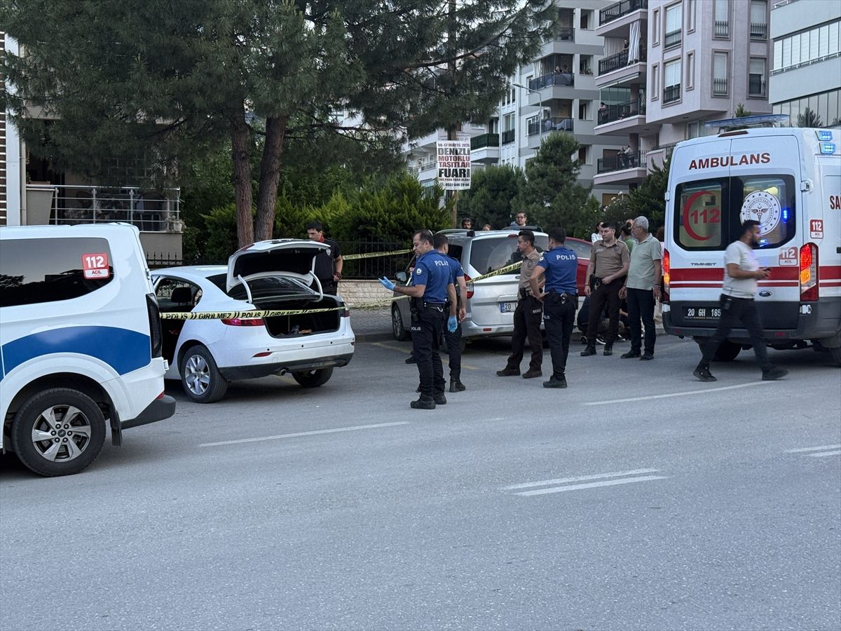 Denizli\'de silahlı saldırı: Abla ve kız kardeş yaralandı