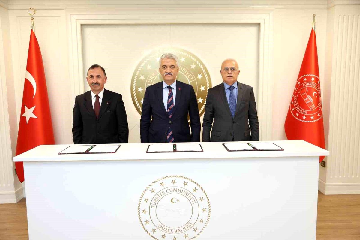Düzce\'de Oryantiring Şampiyonası Protokolü İmzalandı