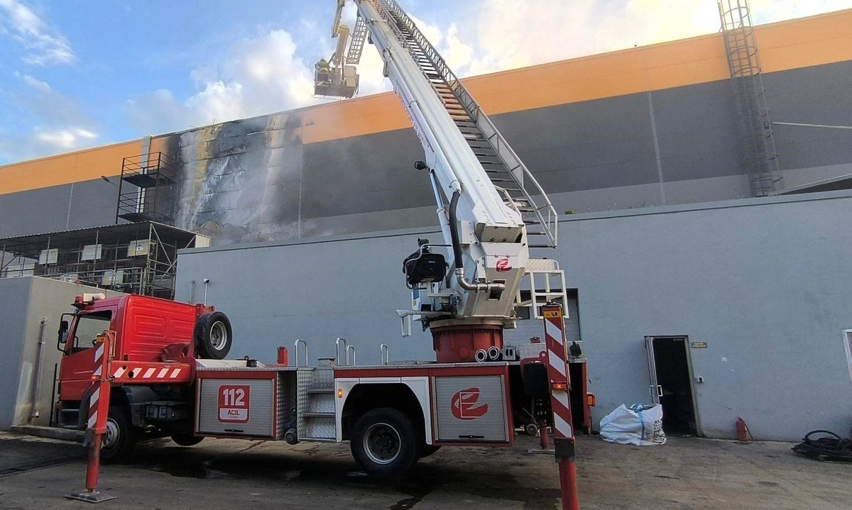 Eskişehir\'de yalıtım fabrikasında yangın