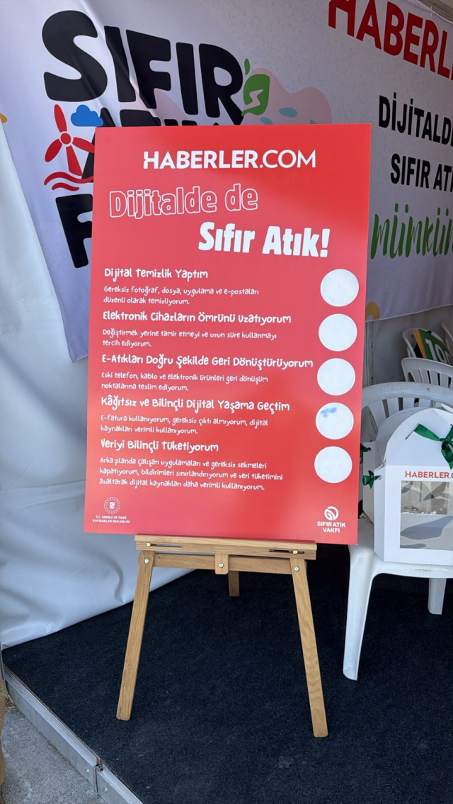 Haberler.com Sıfır Atık Festivali'nde