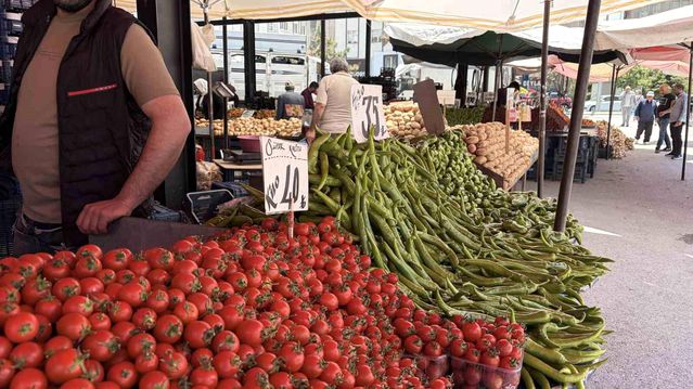 Kayseri'de Sebze Fiyatları Düştü