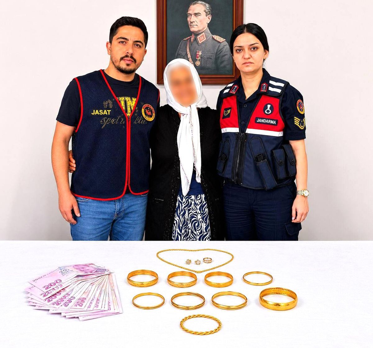 Dolandırıcılık Operasyonu: 1 Milyon Lira Ziynet Eşyası Kurtarıldı