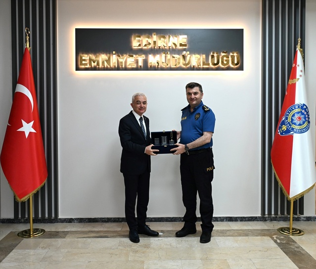 Vali Turan, Emniyet Müdürü Ayhan’ı Ziyaret Etti