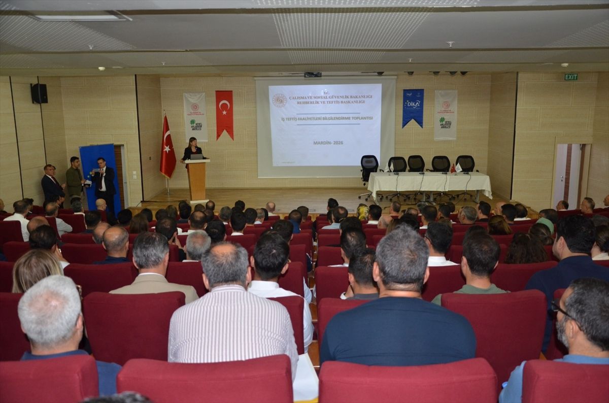 Mardin\'de İş Teftiş Bilgilendirme Toplantısı Yapıldı