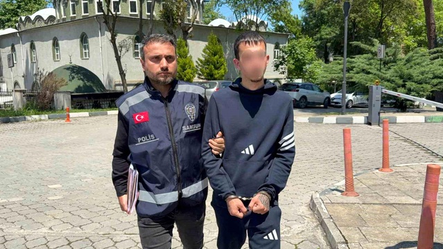 Samsun'da Motosiklet Hırsızı Yakalandı