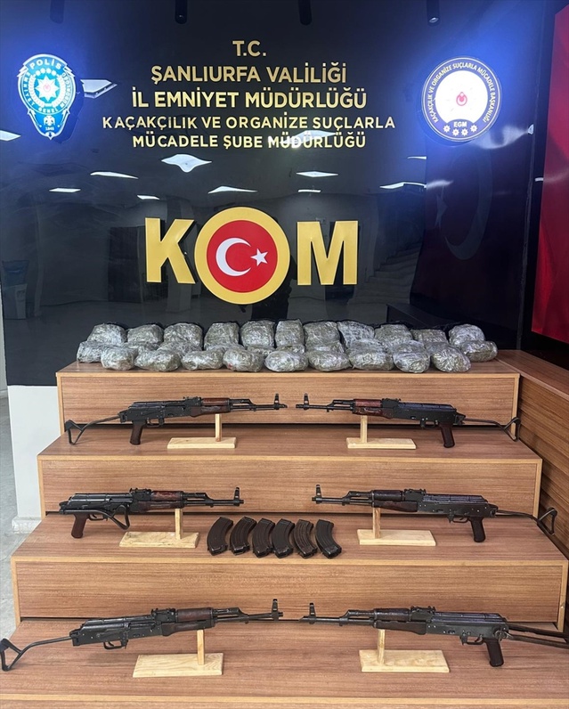 Şanlıurfa’da Uyuşturucu Operasyonu