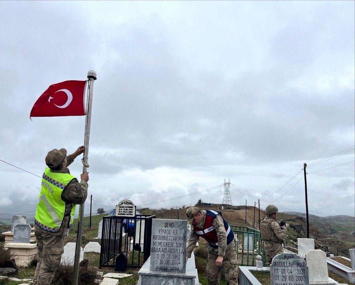 Siirt\'te Şehit Aileleri ve Gazilere Ziyaret