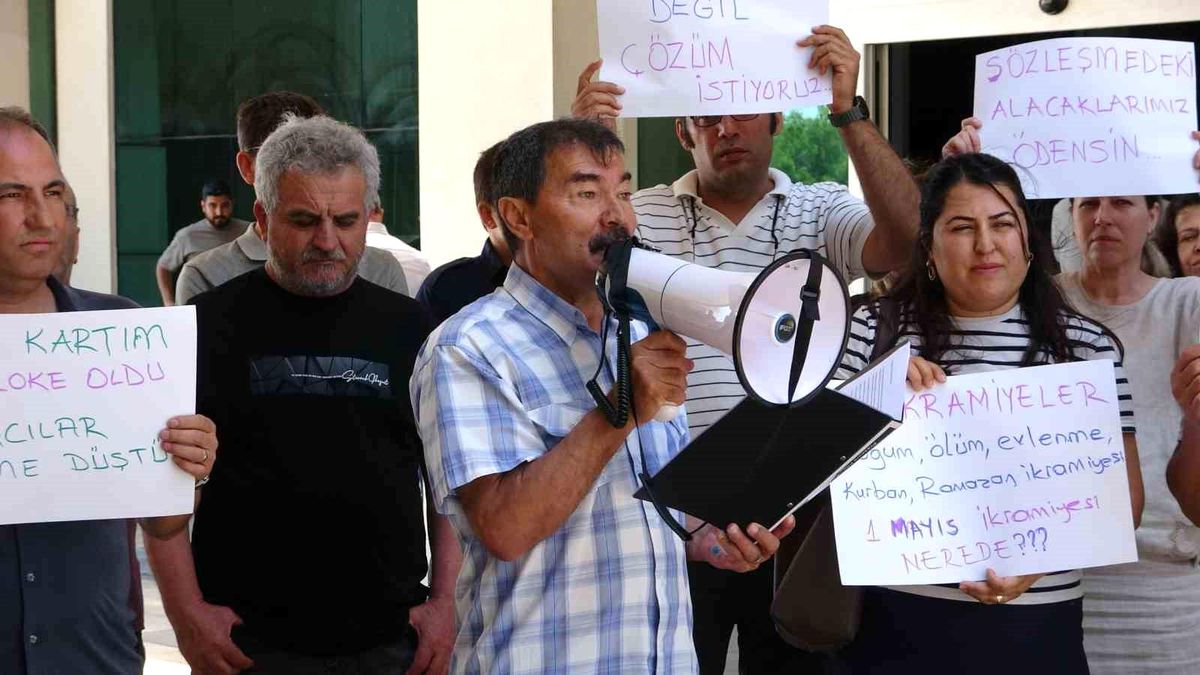 Tüm Bel-Sen\'den Konyaaltı Belediyesi\'nden alacakların ödenmesi çağrısı