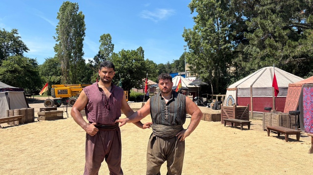 Güreşçilerden Dizi Performansı