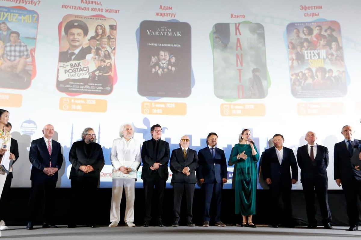 Türkiye- Kırgızistan Türk Film Günleri Bişkek\'te 10. kez perde açtı