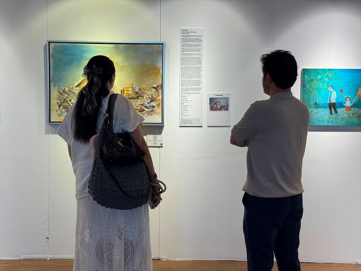 Sanatla İyileşiyoruz Sergisi Açıldı