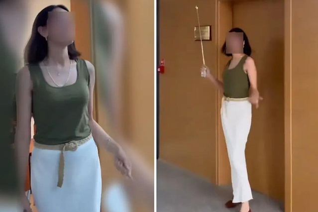 Adliye çalışanının vatandaşları hedef gösterdiği video tepki çekti, Başsavcılık soruşturma başlattı