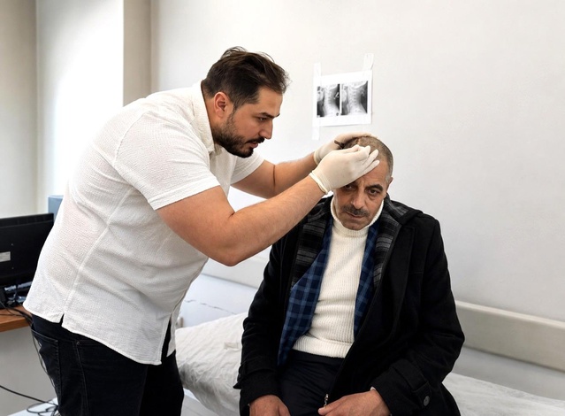 Ağrı'da İlk Sentetik Kafatası Ameliyatı