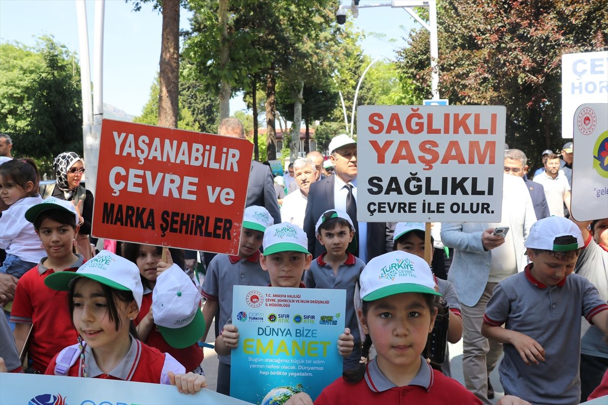 Amasya\'da Çevre Yürüyüşü Düzenlendi