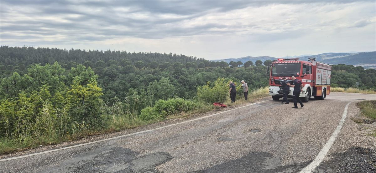 Susurluk\'ta Trafik Kazası: 1 Yaralı