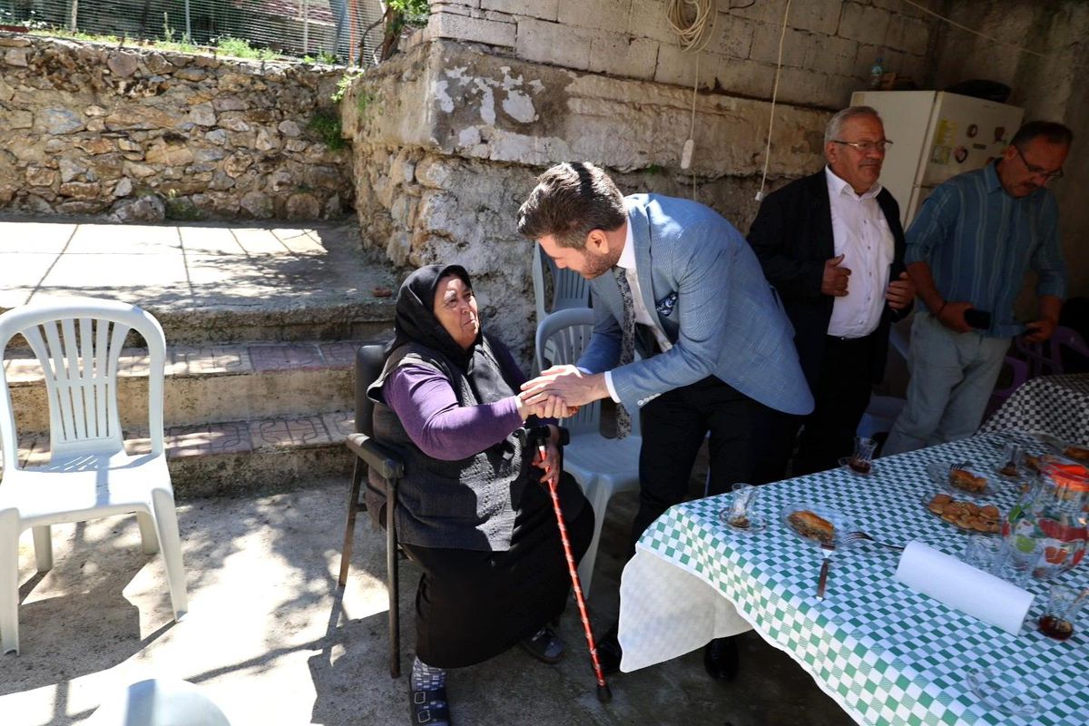 Başkan Tatık şehit ailelerini ziyaret etti