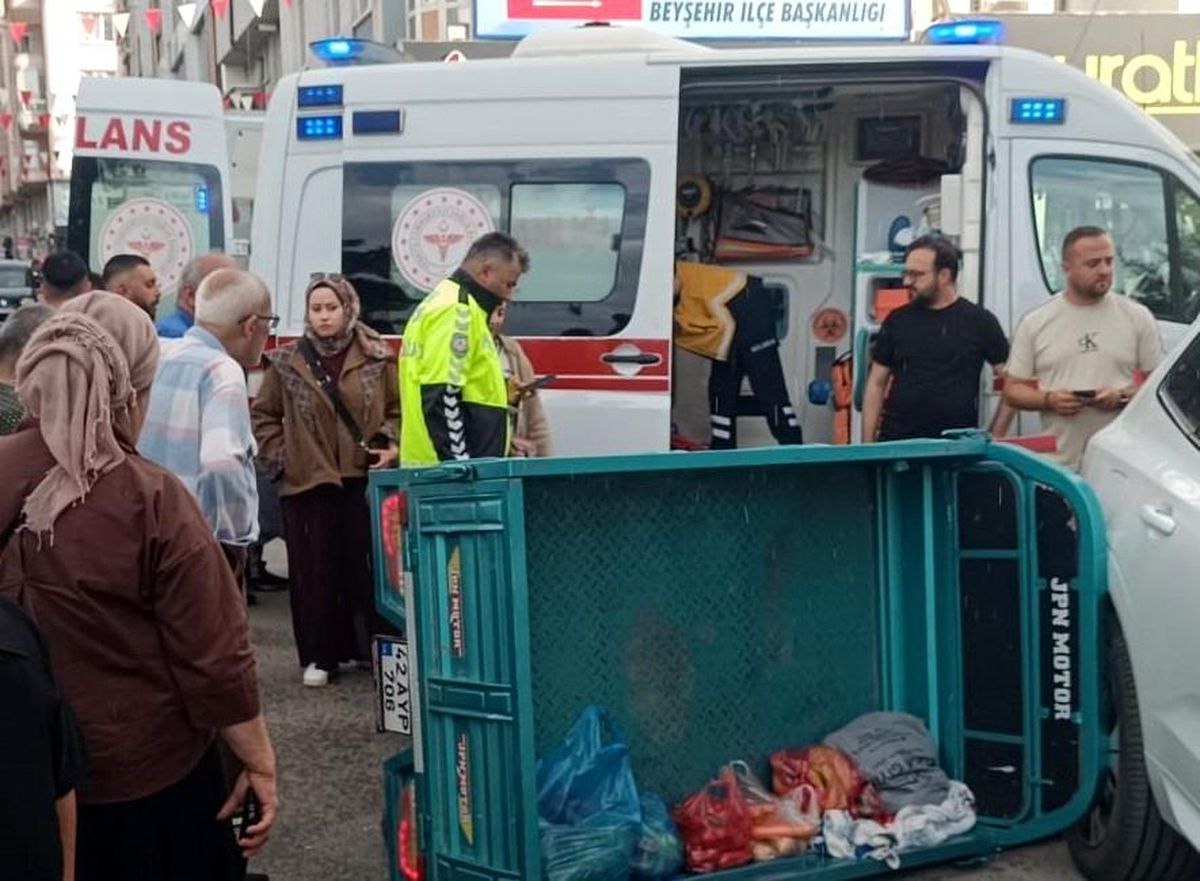 Beyşehir\'de Trafik Kazaları: 4 Yaralı