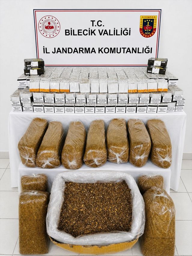 Bilecik'te Kaçak Tütün Operasyonu
