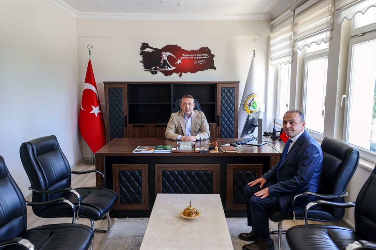Vali Sözer Orman İşletme Müdürlüğünü Ziyaret Etti