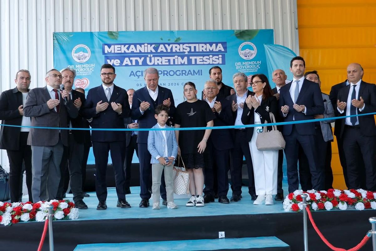 Kayseri\'de dev çevre yatırımı: Günde 1200 ton atık işlenecek