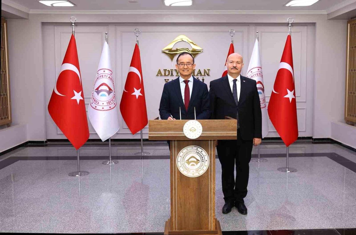 Çin Büyükelçisi Adıyaman\'ı Ziyaret Etti