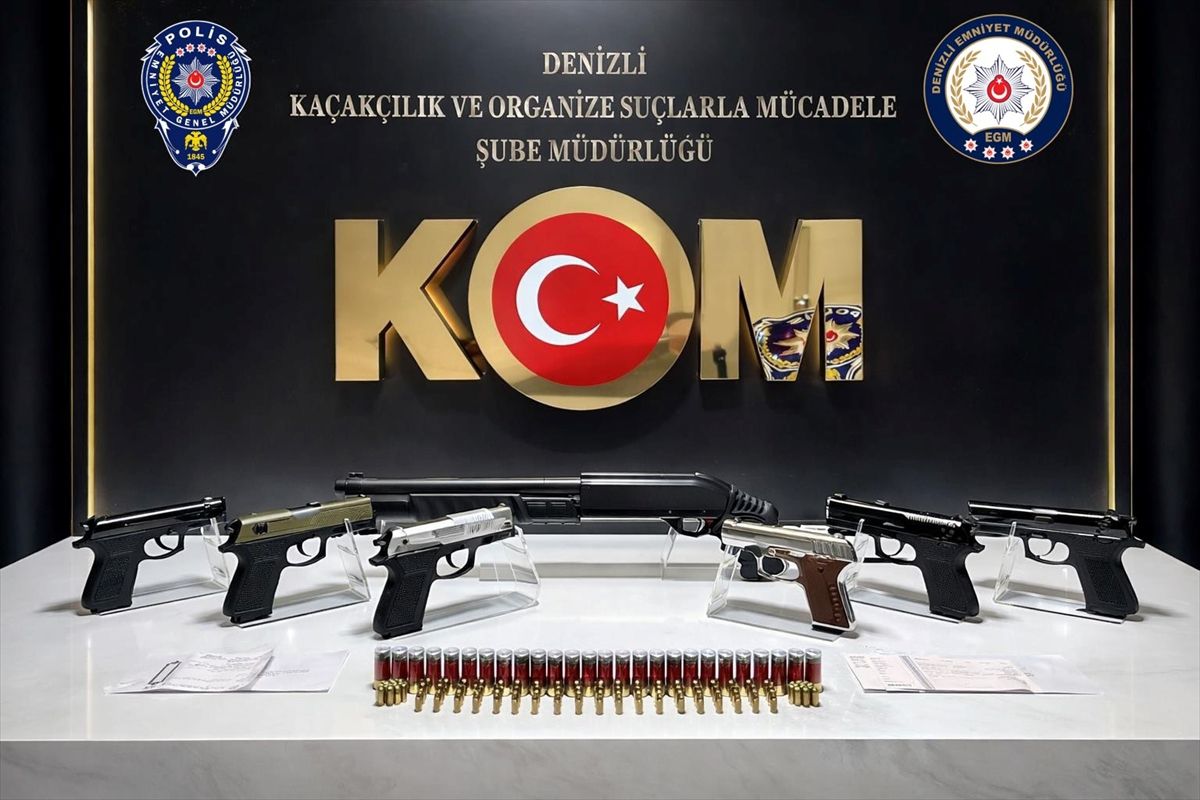 Denizli\'de Tefecilik ve Silah Ticareti Operasyonu