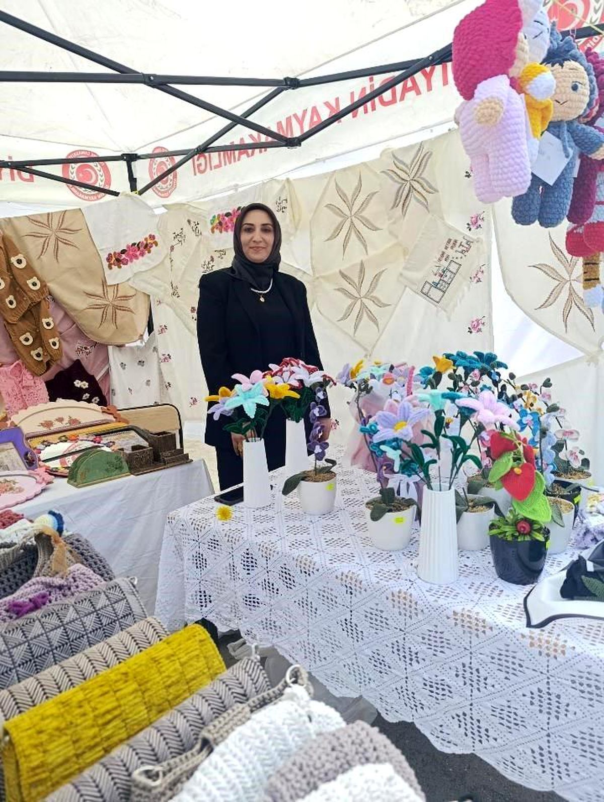 Ağrı Diyadin\'de Yıl Sonu Sergisi Açıldı