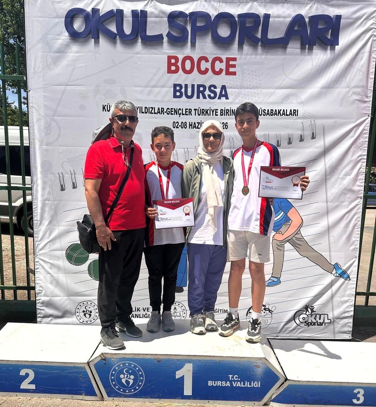Bocce Şampiyonası\'nda Eskişehir\'den çifte başarı