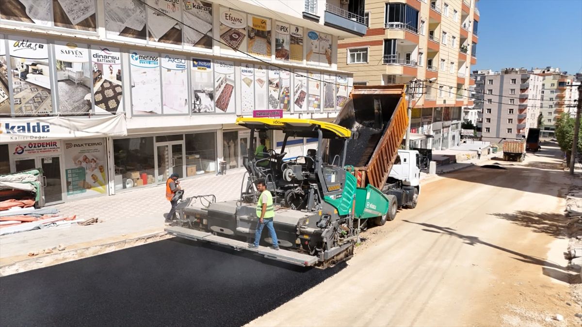 Mardin\'de Yol Çalışmaları Hız Kazandı