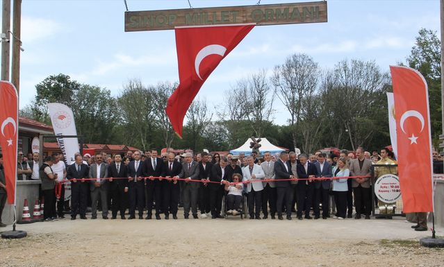 Sinop’ta 24 Hektarlık Millet Ormanı Hizmete Açıldı