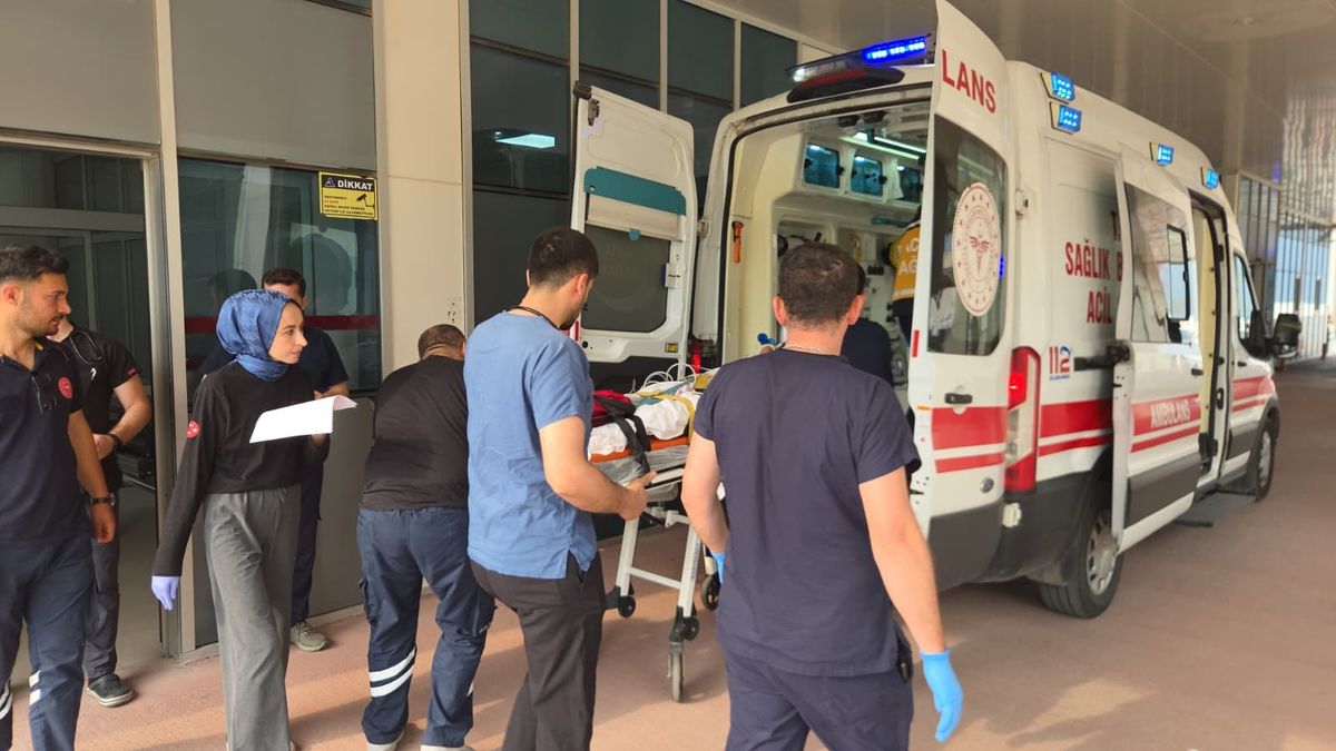 Motosiklet kazası: Genç sürücü ağır yaralandı