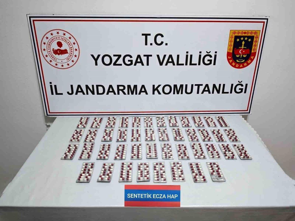 Yozgat\'ta 613 Uyuşturucu Hap Ele Geçirildi