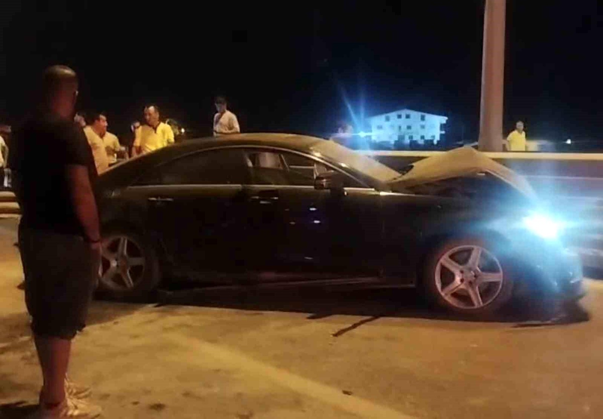 Alkollü Sürücü Kazada Burnu Bile Kanamadan Kurtuldu