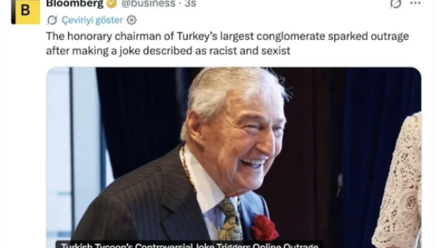 Amerikalı ortakları da skandala kayıtsız kalmadı! Rahmi Koç'un ırkçı ve seksist şakasına tepkiler çığ gibi